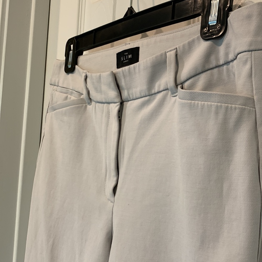 White House Black Market Slim Ankle Pants - Light Grey - Picture 4 of 8